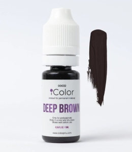 Пигмент для бровей iColor, 10 ml (Deep Brown)